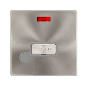 13A INGOT FUSED CONNECTION UNIT WITH NEON & OPTION