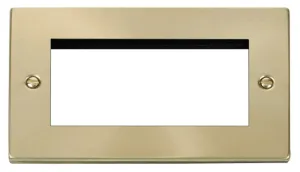 Double Plate (Quad Media Module Aperture)