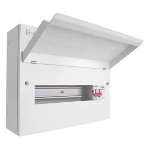 14 Way Elucian Metal Consumer Unit With 100A Main