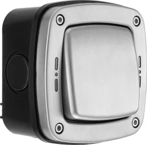 DECORATIVE WEATHERPROOF IP66 SINGLE SWITCH, 20AX 2