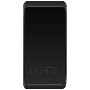 GRID ROCKER "LIGHTS" - EVOLVE BLACK - PACK 10