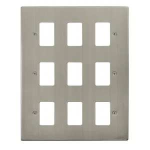 Frontplate, Deco 9 Gang