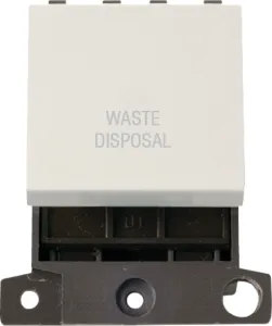 20A DP INGOT SWITCH PW "WASTE DISPOSAL"