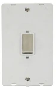 Definity - 50A 2 Gang Double Pole Switch (Vertical