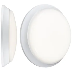 230V IP54 22W LED Bulkhead with Sensor 4000K