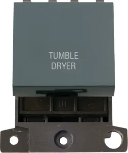 20A DP INGOT SWITCH BK "TUMBLE DRYER"