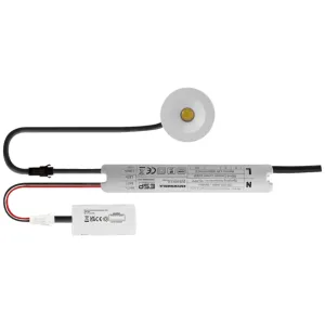 Duceri Emergency Downlight 5W LED IP20 Open Lens L