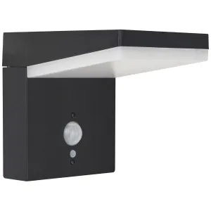ARIES DECORATIVE SOLAR WALL LIGHT 5W 600LM 3000K I