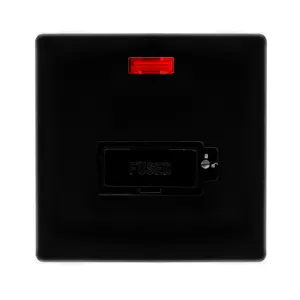 13A LOCKABLE  FUSED CONNECTION UNIT WITH NEON - ME