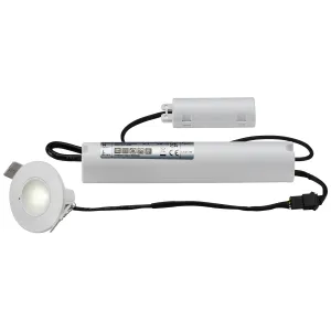230V IP20 3.5W LED Self-test Emergency Downlight 5