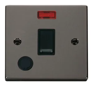 20A 1 Gang DP Switch With Flex Outlet And Neon - B
