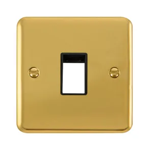 1 Gang MiniGrid Unfurnished Plate - 1 Aperture