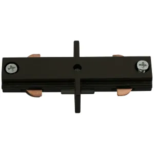 230V Track In-line Connector - Black