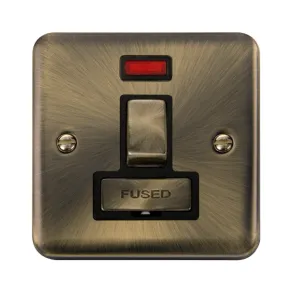 13A Ingot DP Switched Fused Connection Unit With N