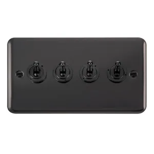 10AX 4 Gang 2 Way Toggle Switch