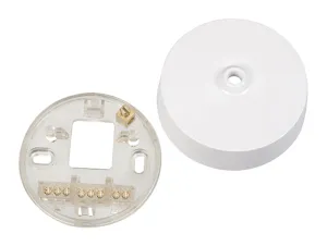 Ceiling Rose Fitted With Clear Polycarbonate Base