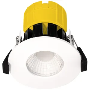 FTYPE FIXED DIM2WARM LED DOWNLIGHT 6W 460LM MATT W