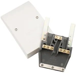 45A Easyfit Dual Appliance Outlet Plate