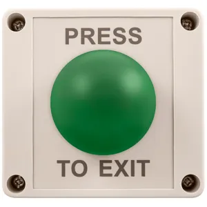 EXTERNAL USE IP55 PUSH TO EXIT button MUSHROOM