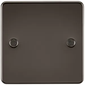 1G Blanking Plate - Gunmetal