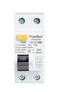 TYPE B RCD 63A 30mA 2P