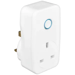 WHITE 13A POWER ADAPTOR WITH SMART HOME CONTROL
