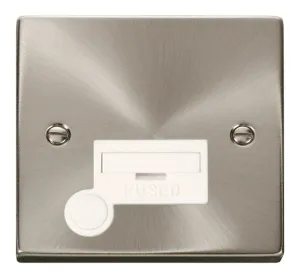 13A Fused Connection Unit With Flex Outlet - White