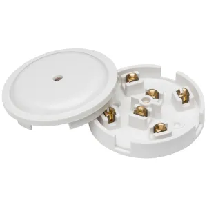 20A Junction Box 6-Terminal - White  (89mm)