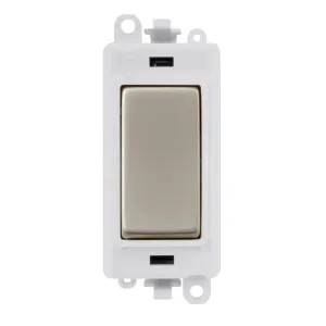 20AX 2 Way Retractive Switch Module - White - Pear