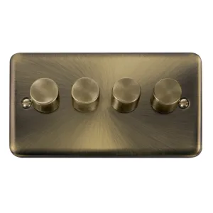 4 Gang 2 Way 400Va Dimmer Switch