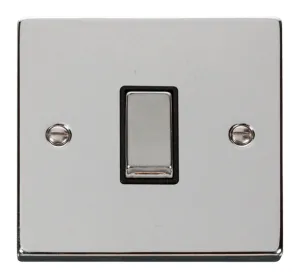 1 Gang 2 Way 'Ingot' 10AX Switch - Black