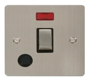 Ingot 20A 1 Gang DP Switch + Flex Outlet  + Neon