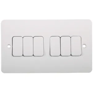 10AX 6G 2W WALL SWITCH