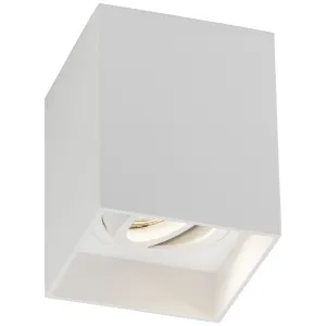 Oran Surface Tilt Square Downlight White