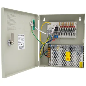 9 Way 12vDC 5Amp CCTV Power Supply